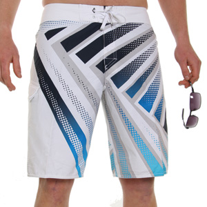 Illusion Boardies - White