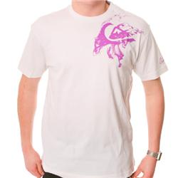 Ink Wave T-Shirt - Chalk