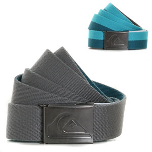 Let It Fall Reversible web belt - Smoke