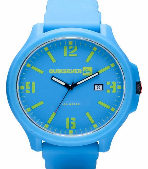 Quiksilver Mens Quiksilver Beluka Silicone Watch - Ablu