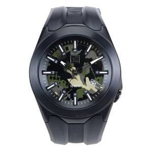 Quiksilver Mens Quiksilver Drop In Watch. Camo