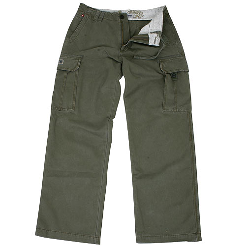 Mens Quiksilver Fetch Cargo Pant Black Olive