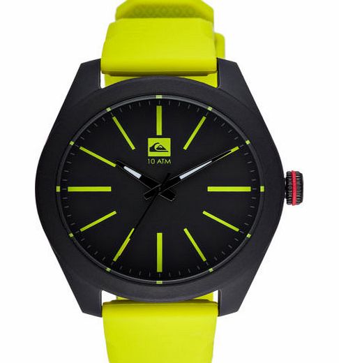 Quiksilver Mens Quiksilver Furtiv Watch - Black/lime