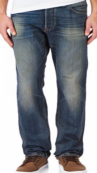 Quiksilver Mens Quiksilver High Jeans - Bleach Grey