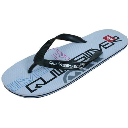 Quiksilver Mens Quiksilver Molokai Nitro Flip Flops White