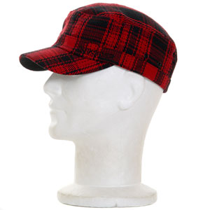 Oberst Military cap - Quik Red