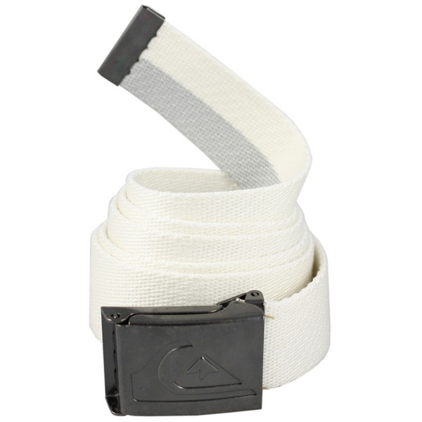 White Let It Fall Belt by