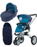 Quinny Buzz 3 Pushchair Midnight Inc Pack 80