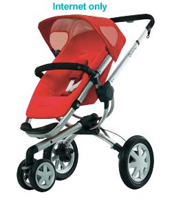 Quinny Buzz 3 Wheel Stroller - Strawberry