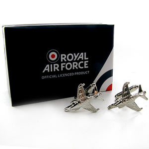 R A F Harrier Cufflinks