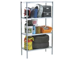 steel shelving starter bay