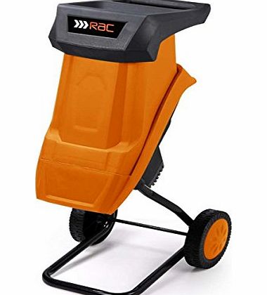 RAC 2400 Watt Garden Shredder - Shreds Branches up to 40mm- great for garden waste