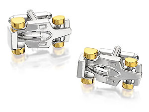 Racing Car Cufflinks - 014542