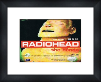 The Bends - Custom Framed Original Ad