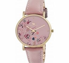 Radley Ladies Dusty Pink Leather Strap Watch