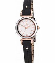 Radley Ladies Grosvenor Black Leather Strap Watch