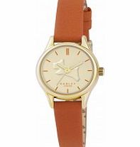 Radley Ladies On The Run Orange Leather Strap