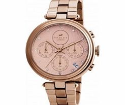 Radley Ladies Rose Gold Chronograph Watch