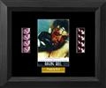 Double Film Cell: 245mm x 305mm (approx) - black frame with black mount