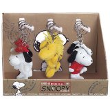 RAINBOW DESIGNS Snoopy and Woodstock Keyring