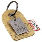 Rainbow Designs Snoopy Dog Tag Keyring