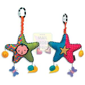 Rainbow Developmental Pullstring Star