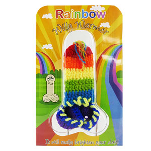 Rainbow Willy Warmer