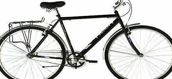 Raleigh Activ by Raleigh Mens Varsity City/Trekking Bike - Black, 22 Inch