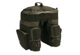 Avenir 600 Denier 28L Triple Panniers Black