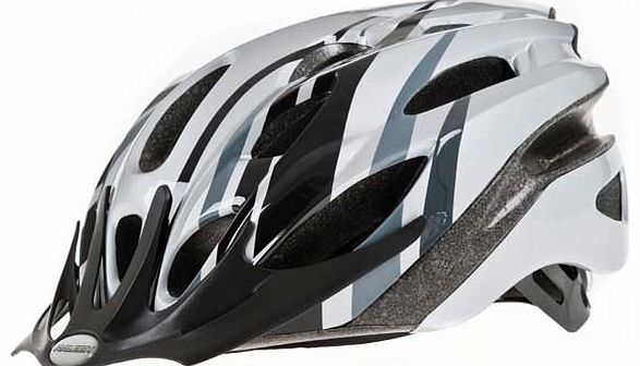 Mission 58-62cm Bike Helmet - Black and