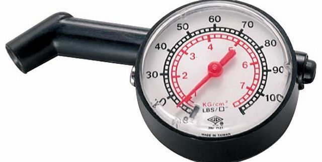 Schrader Valve Tyre Pressure Gauge