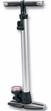 Raleigh Steel Floor Pump with Gauge