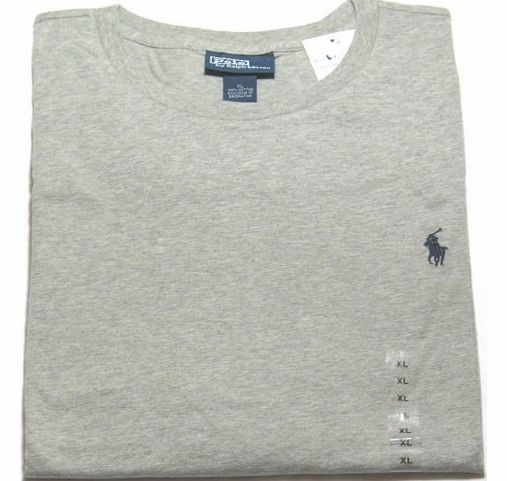 Ralph Lauren AUTHENTIC RALPH LAUREN MENS CLASSIC FIT, CREW NECK T-SHIRT IN GREY (XL)