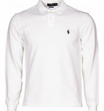 Ralph Lauren Polo Ralph Lauren Slim Fit Long sleeve Chest Logo White XL