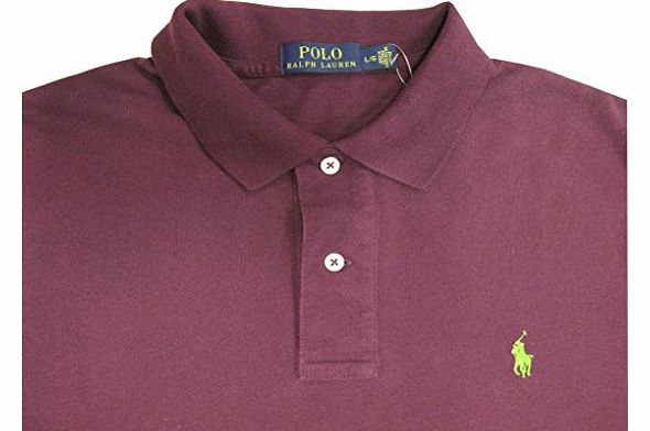 Ralph Lauren Polo Shirt Mens - Winer - Classic Fit (XX-Large, Wine)