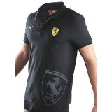 Puma ferrari polo shirt black 39x40