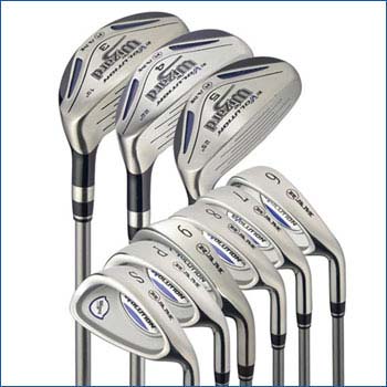 Ram Evolution hybrid/rescue/combo steel golf iron set