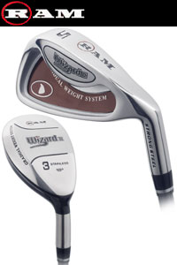 Ladies Ram Wizard II Irons 3&4 5-SW (Graphite Shaft)