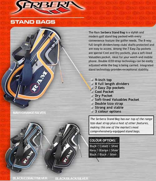 Serbera Golf Stand Bag