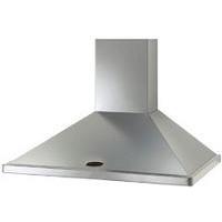 Black 90cm wide Cooker Hood