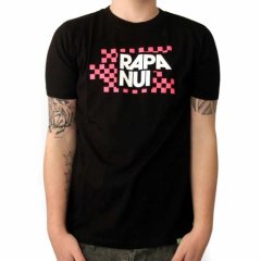 Mens Rapanui Garuhoa Organic Tee Black