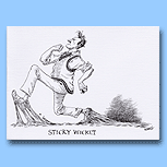 Rascal Cards Sticky Wicket