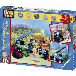 Ravensburger Bob The Builder 3 x 49 Piece Jigsaw Puzzles