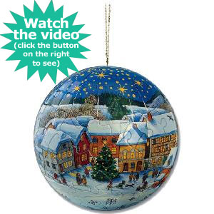 Ravensburger Christmas Village Christmas Tree Bauble Puzzleball 60 Piece