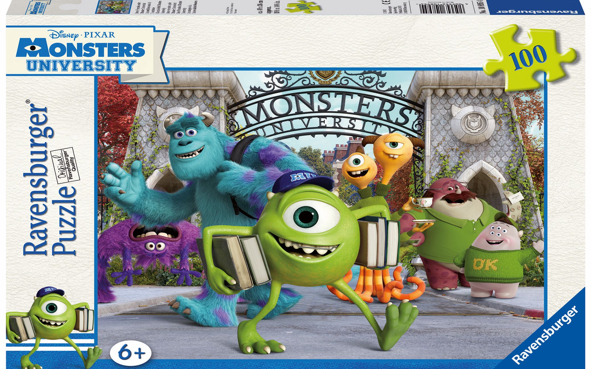 Disney Monsters University 100 Piece Jigsaw Puzzle