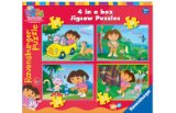 Ravensburger Dora the Explorer - 4 Puzzles in a Box