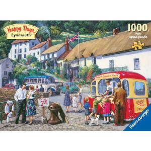 Happy Days Lynmouth 1000 piece jigsaw puzzle