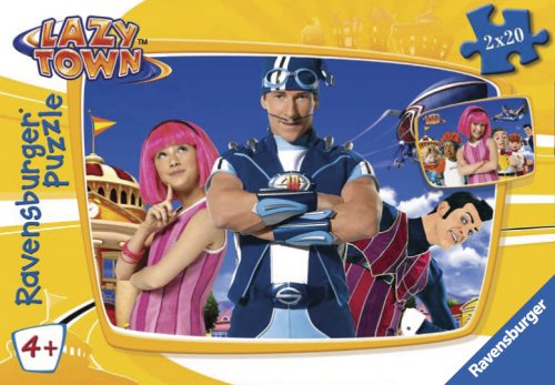 Ravensburger Puzzle 2 x 20 pieces Lazytown