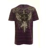 Raw Blue Mens T-Shirt (Purple)