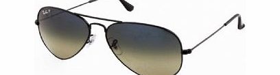 Ray-ban Aviator Sunglasses Rb3025 002/76 Black/